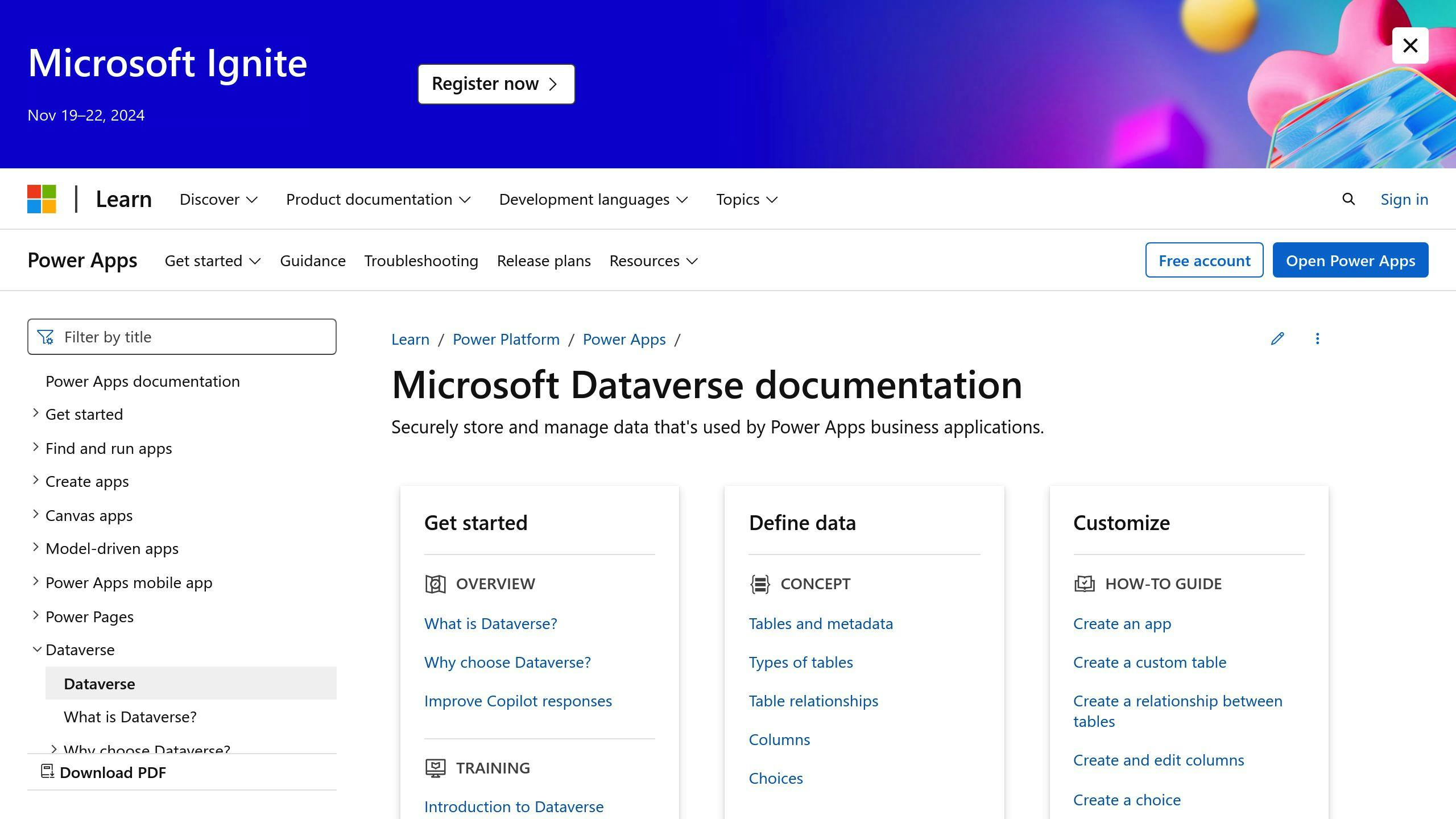 Microsoft Dataverse