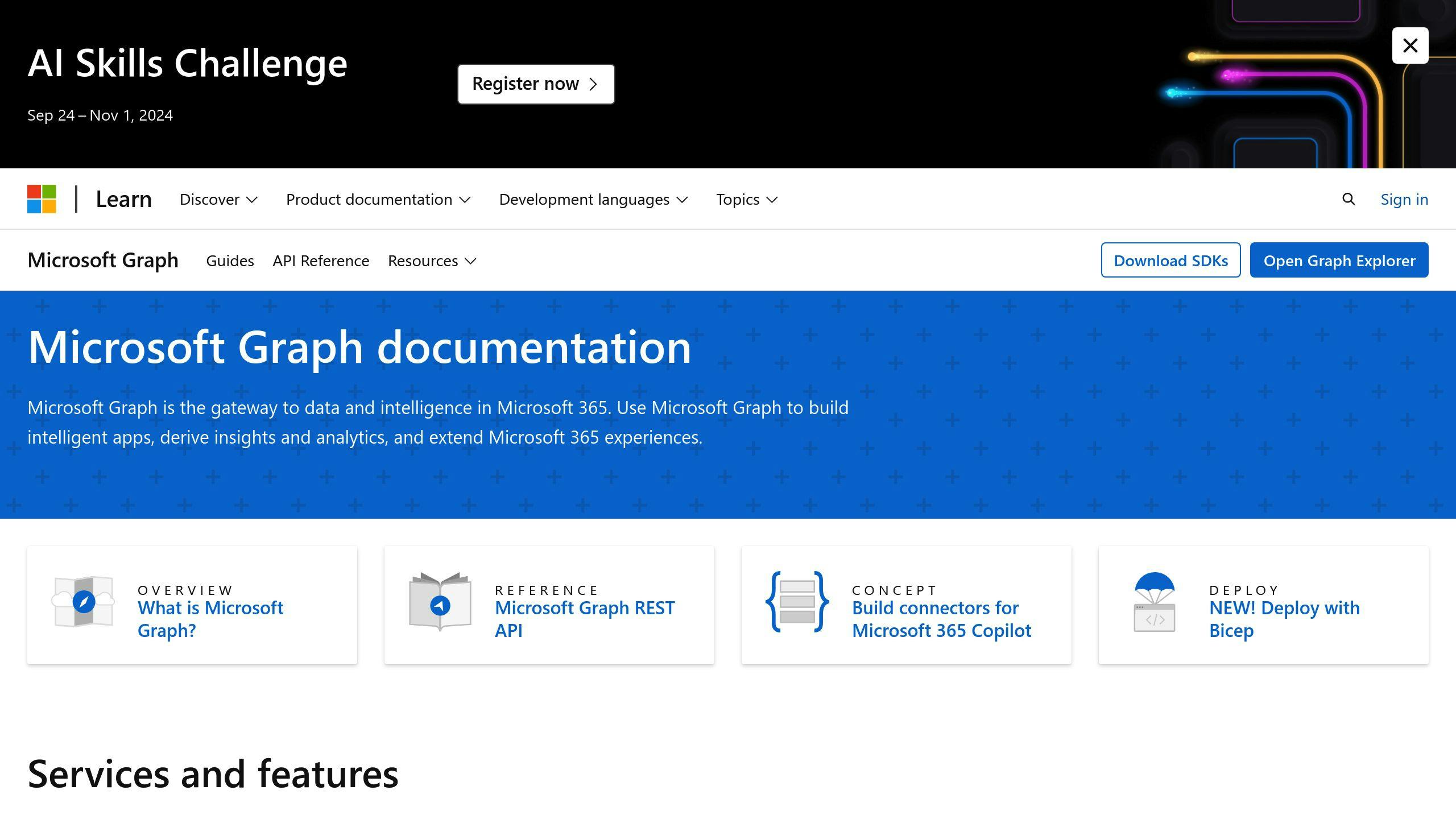 Microsoft Graph API