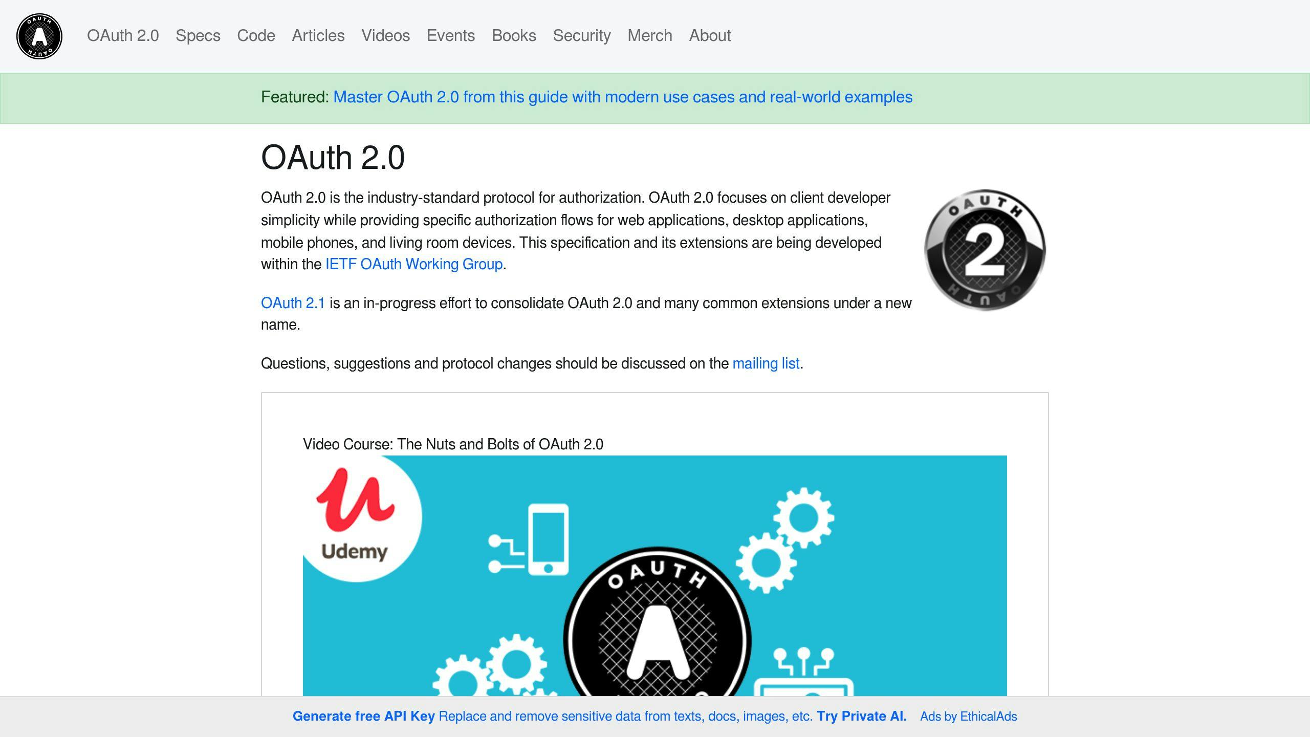 OAuth 2.0