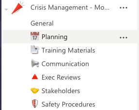 Crisis Management Teams Template