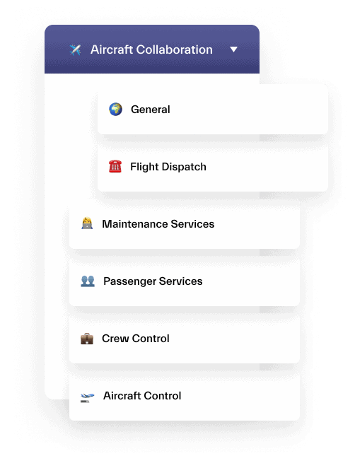 Aircraft Collaboration Microsoft Teams template nBold