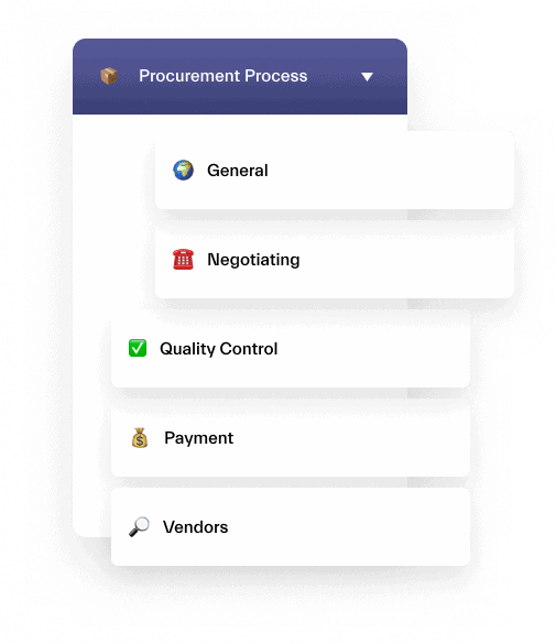 Procurement Process Microsoft Teams template nBold