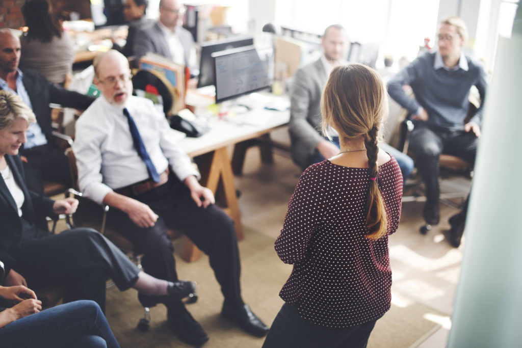 Microsoft Teams training session for adoption strategy