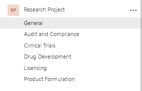 Microsoft teams pharmaceutical research project