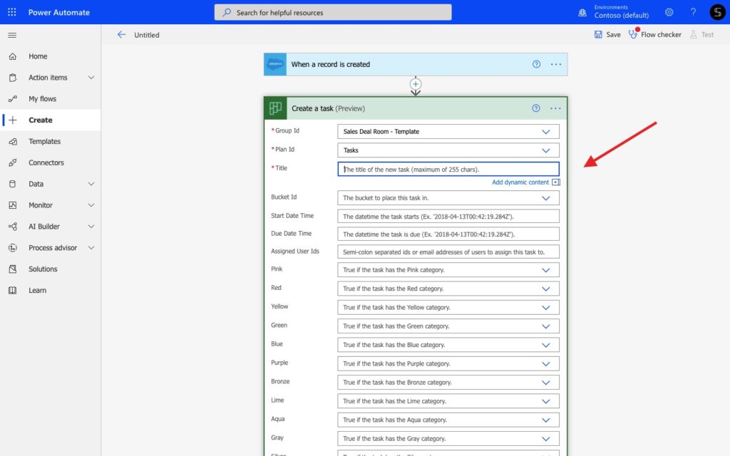 Power Automate Planner Salesforce