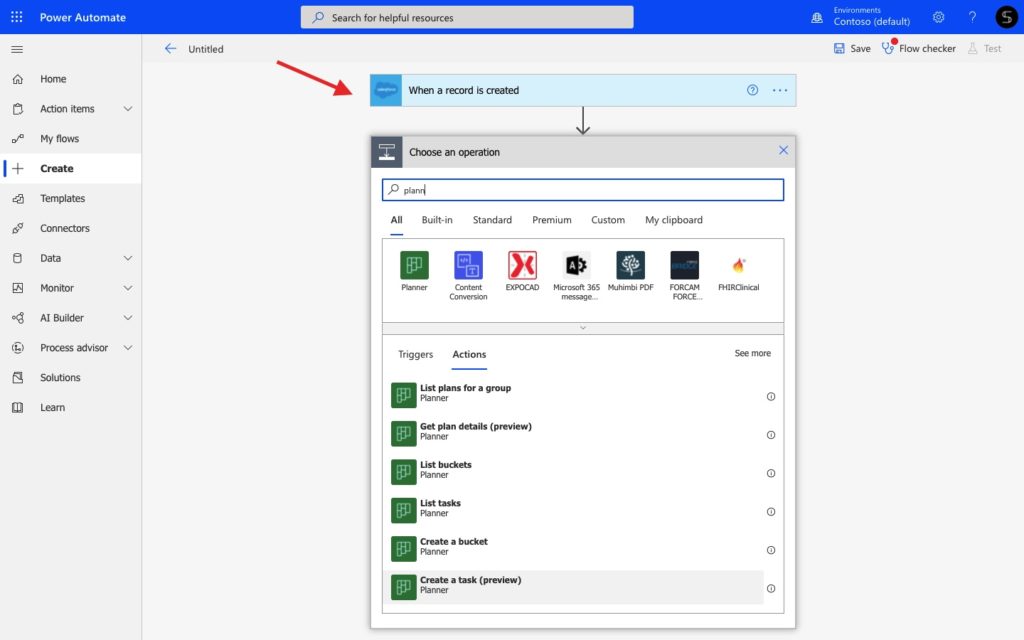 Power Automate Salesforce