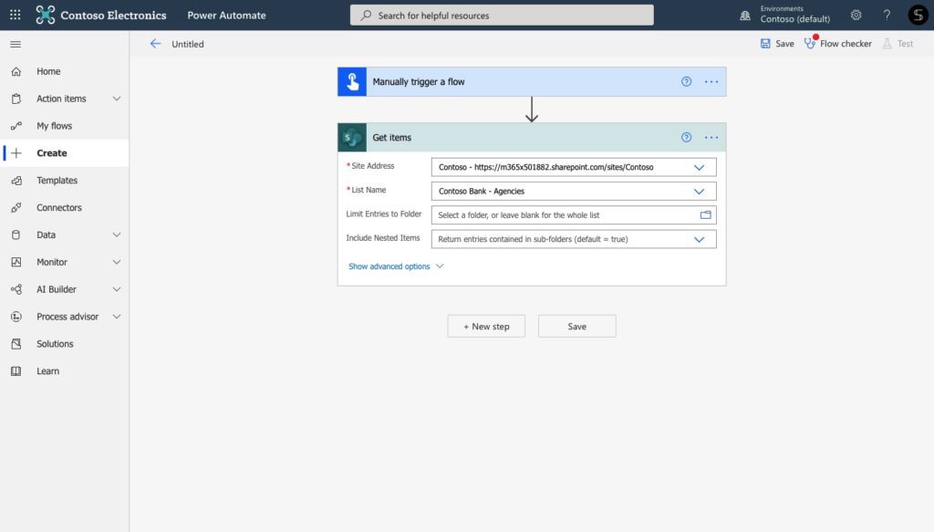 mass team creation SharePoint Power Automate