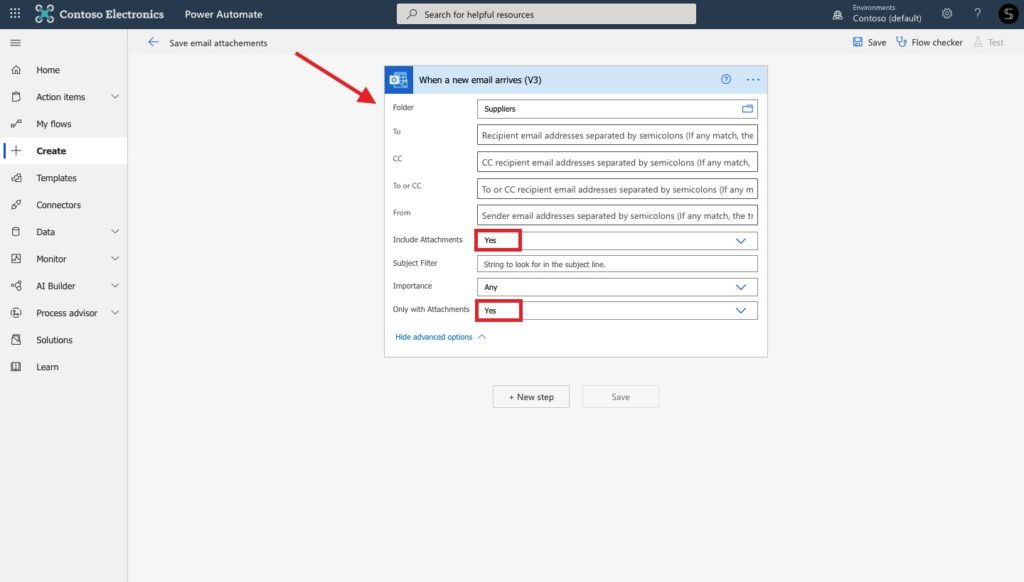 Outlook Power Automate