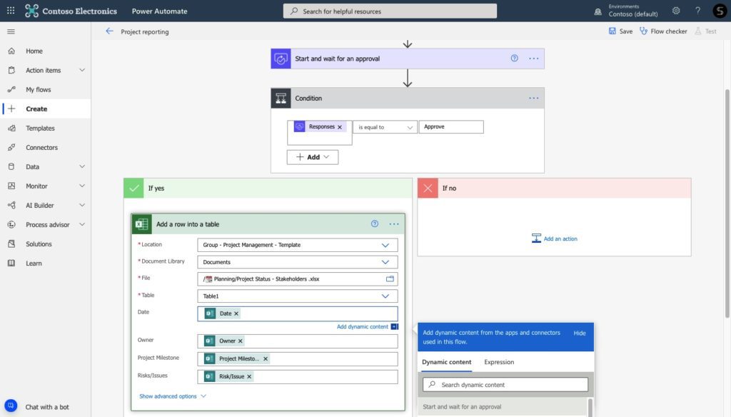 approve files Power Automate