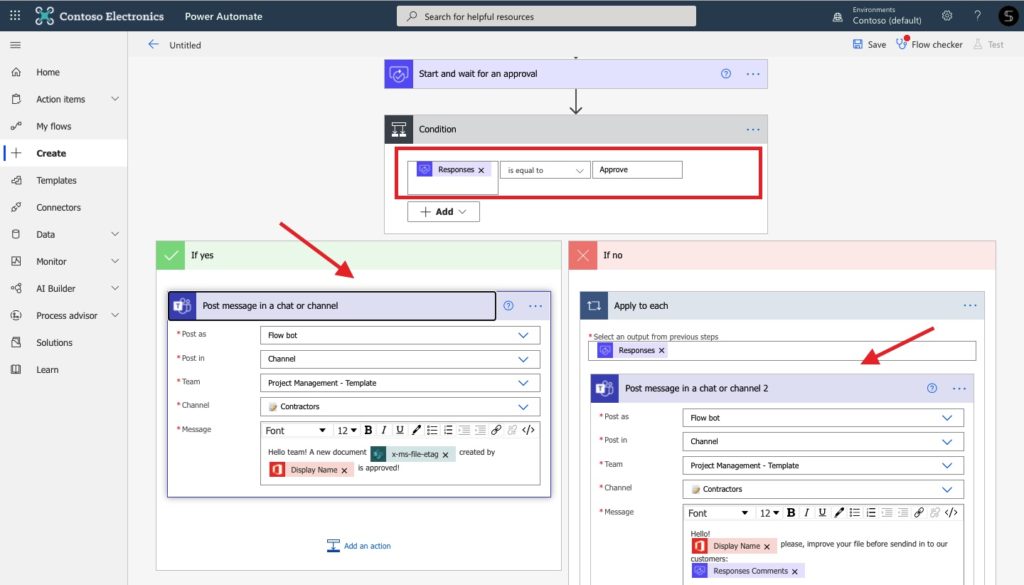 Microsoft Teams approvals