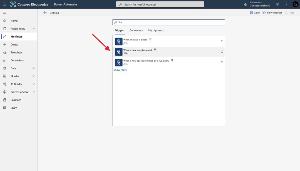 Power Automate Jira