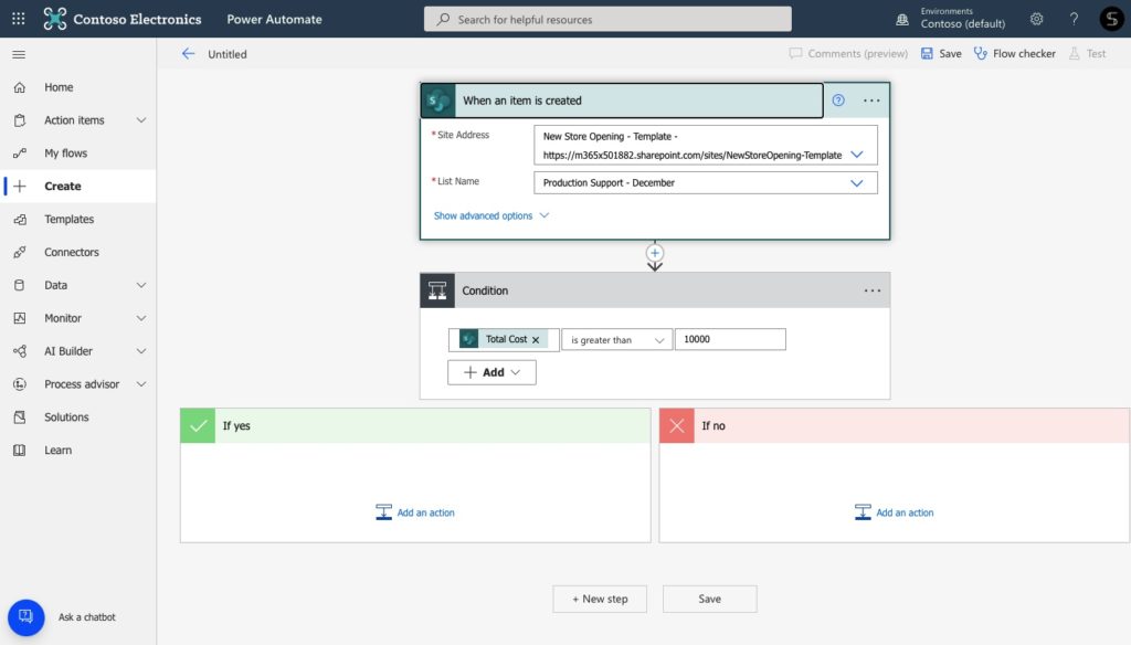 multistage approval power automate