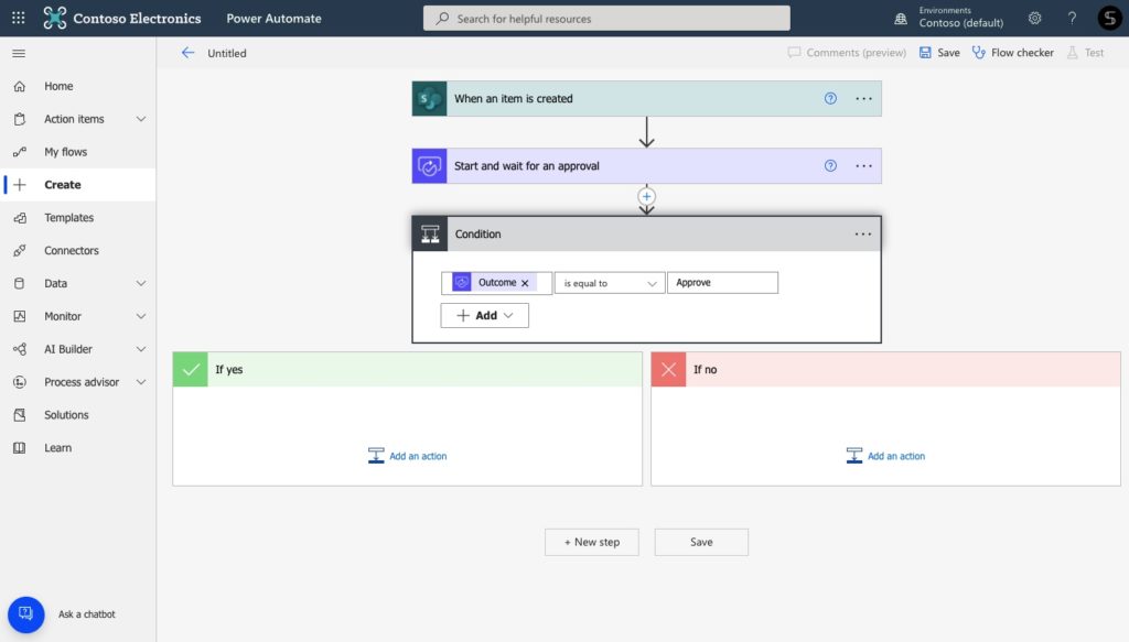 multistage approval power automate