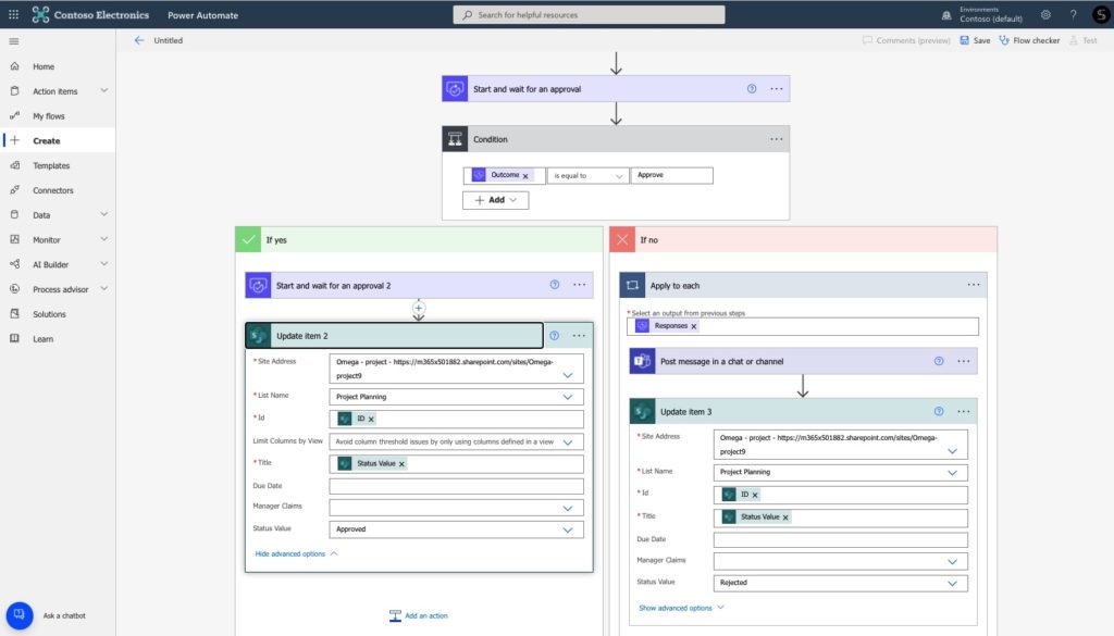 sharepoint power automate approval