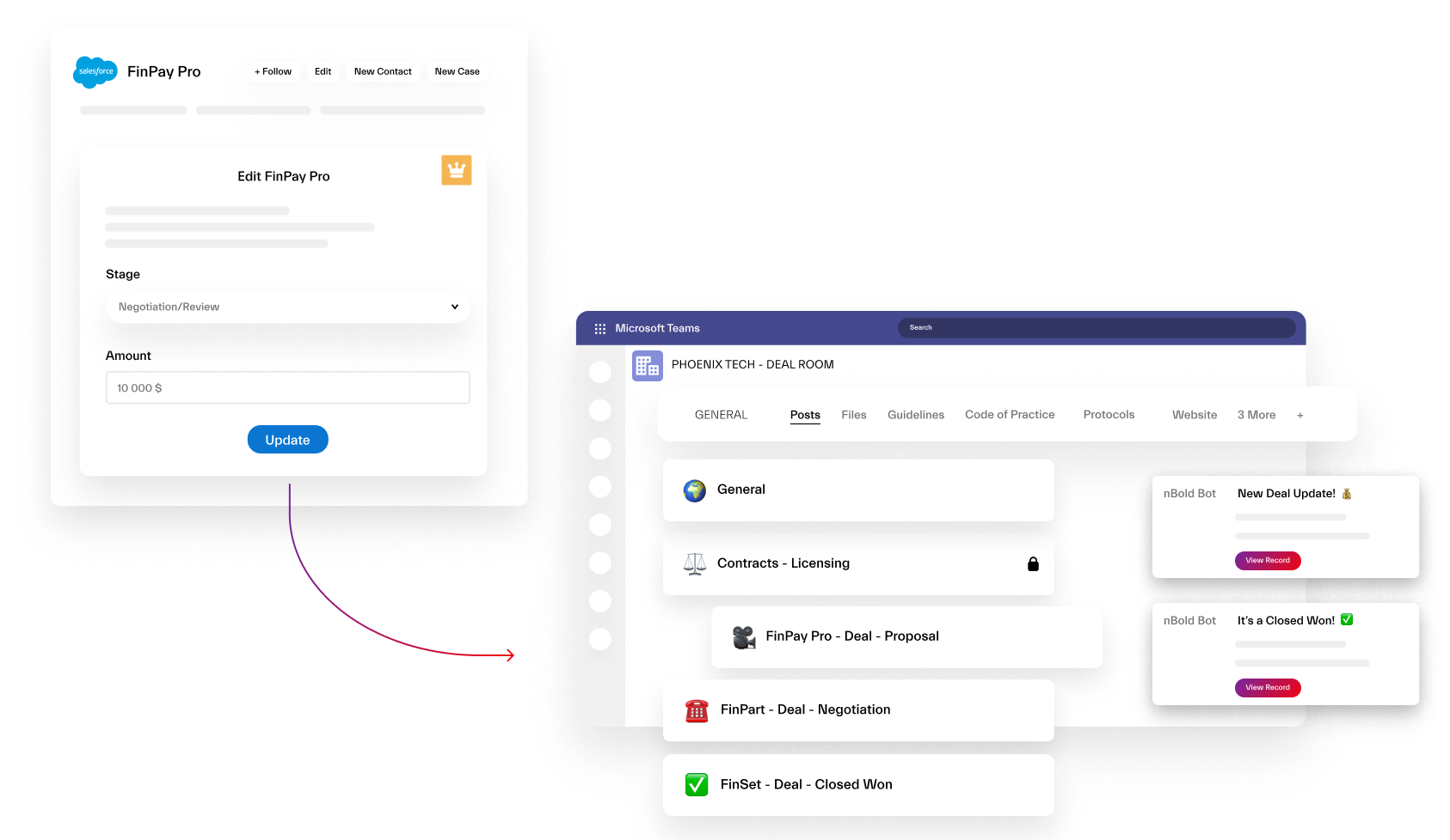 Get CRM Notifications in Teams Get CRM Notifications in Teams