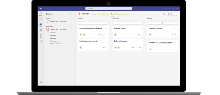 Microsoft Teams and HubSpot