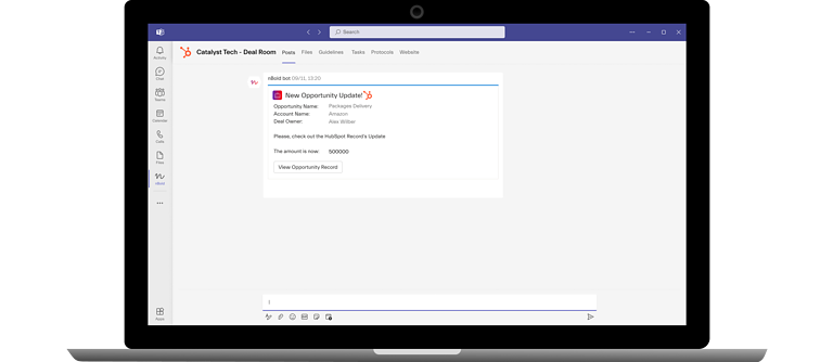 Microsoft Teams and HubSpot