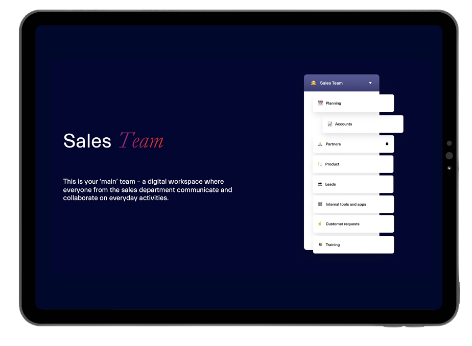 Sales Team Microsoft Teams