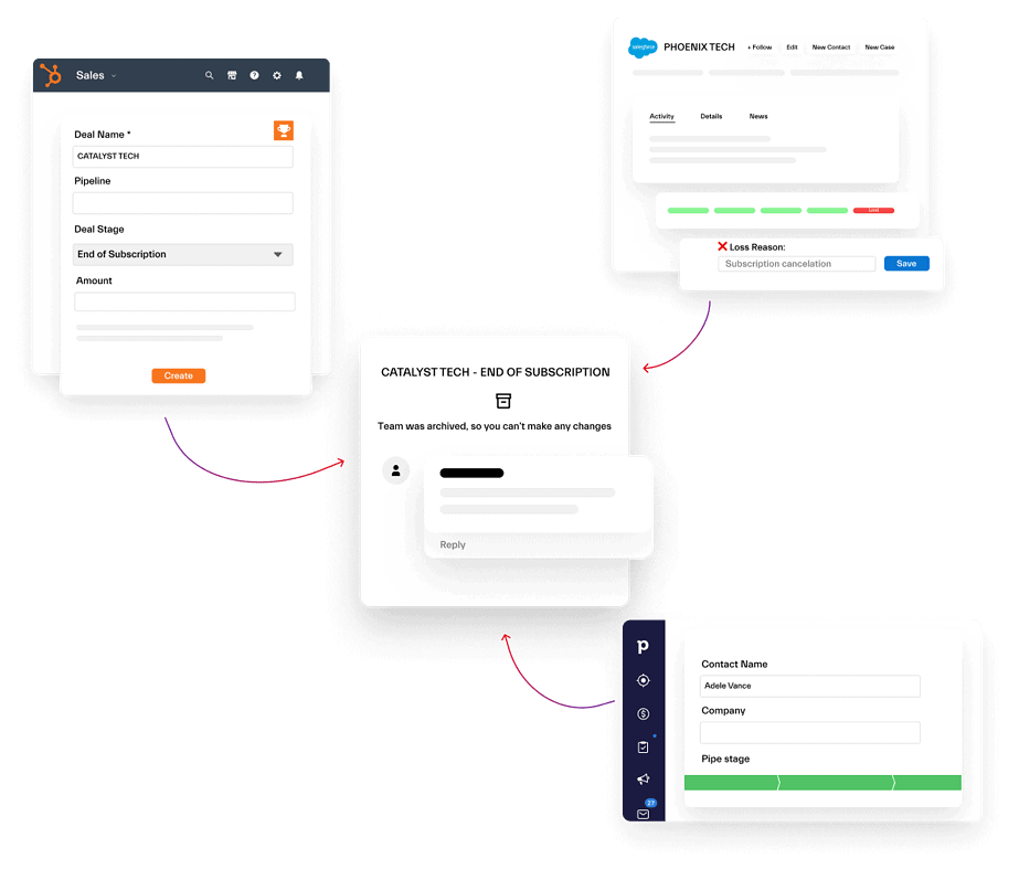 CRM to archive in Microsoft Teams