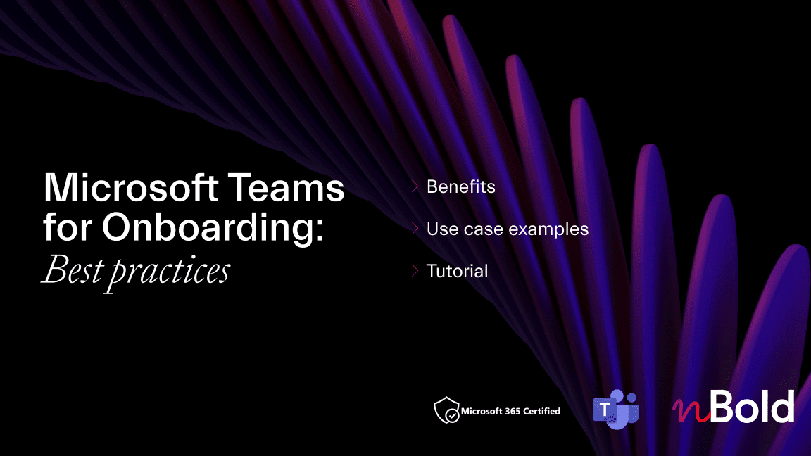 Microsoft Teams for Onboarding