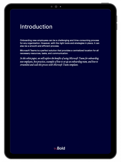 Onboarding White paper 1