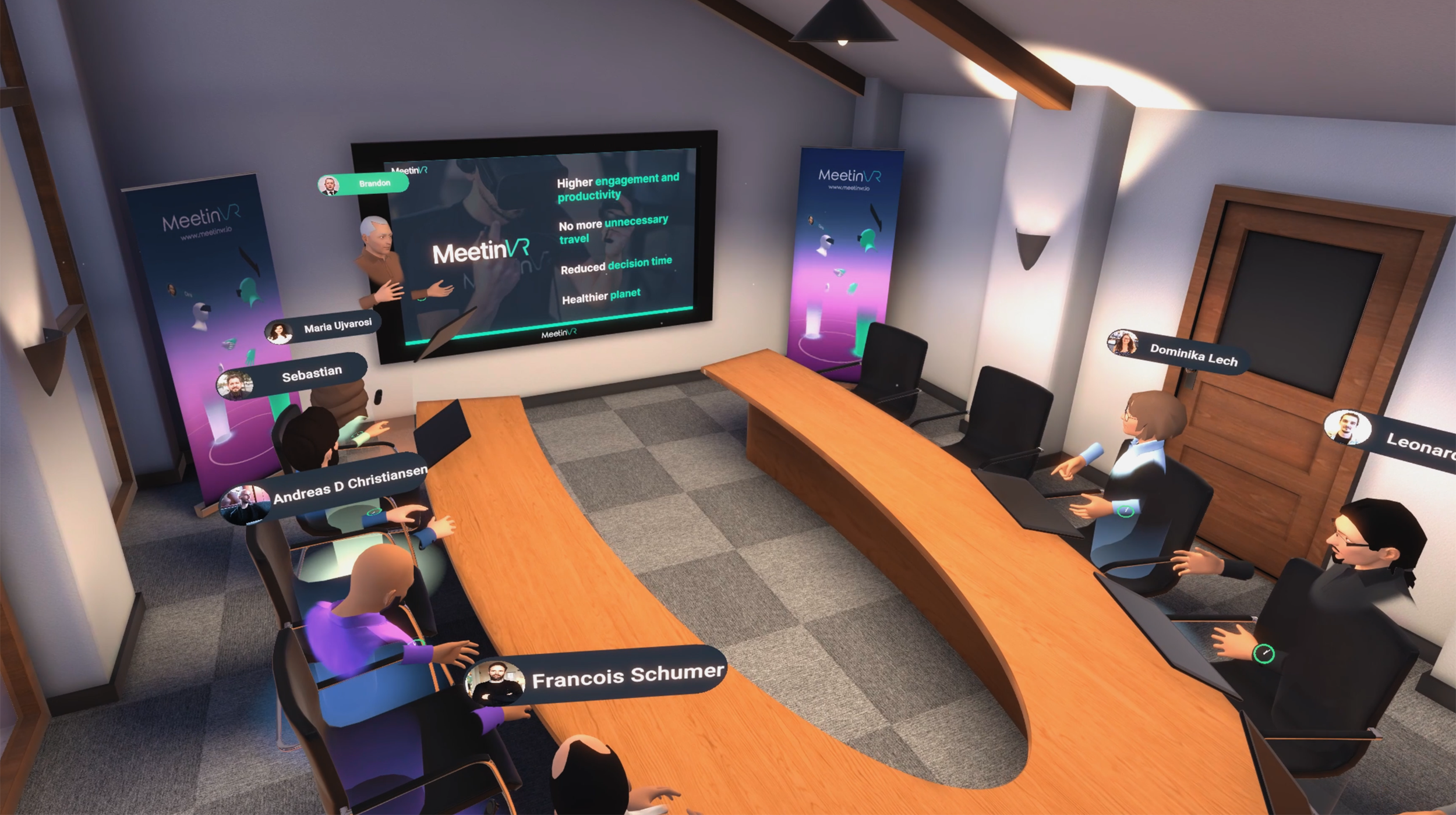 MeetinVR - Business Meetings & Collaboration in VR